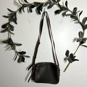 AllSaints Gray Crossbody Purse